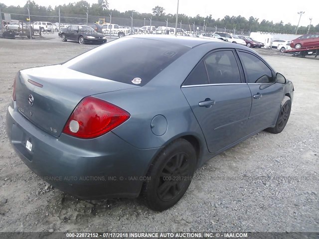 1G2ZG528654163291 - 2005 PONTIAC G6 BLUE photo 4