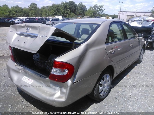 4T1BE32K14U305947 - 2004 TOYOTA CAMRY LE/XLE/SE Qəhvəyi foto 6