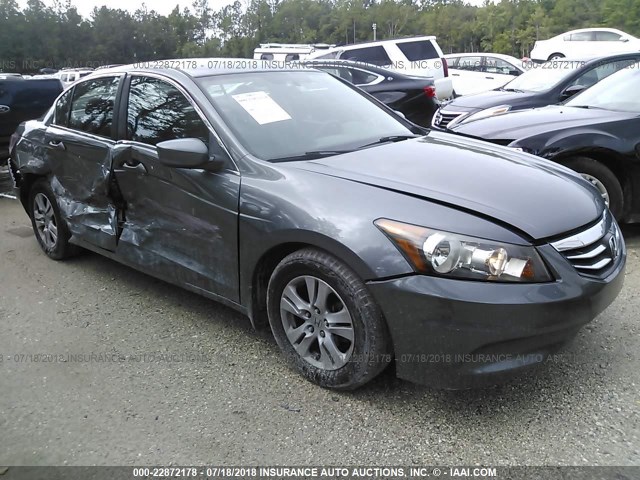 1HGCP2F69CA164377 - 2012 HONDA ACCORD SE GRAY photo 1