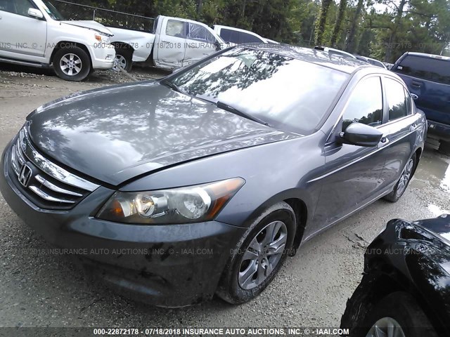 1HGCP2F69CA164377 - 2012 HONDA ACCORD SE GRAY photo 2