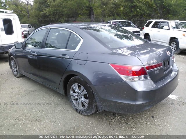 1HGCP2F69CA164377 - 2012 HONDA ACCORD SE GRAY photo 3