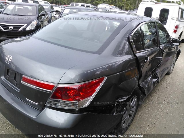 1HGCP2F69CA164377 - 2012 HONDA ACCORD SE GRAY photo 4