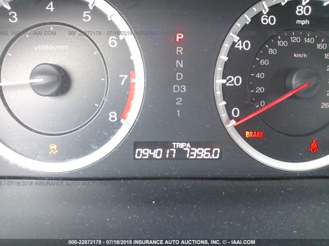 1HGCP2F69CA164377 - 2012 HONDA ACCORD SE GRAY photo 7