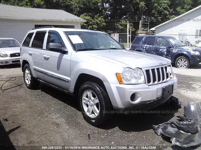 1J8GR48K07C602206 - 2007 JEEP GRAND CHEROKEE LAREDO/COLUMBIA/FREEDOM 银色 照片 1