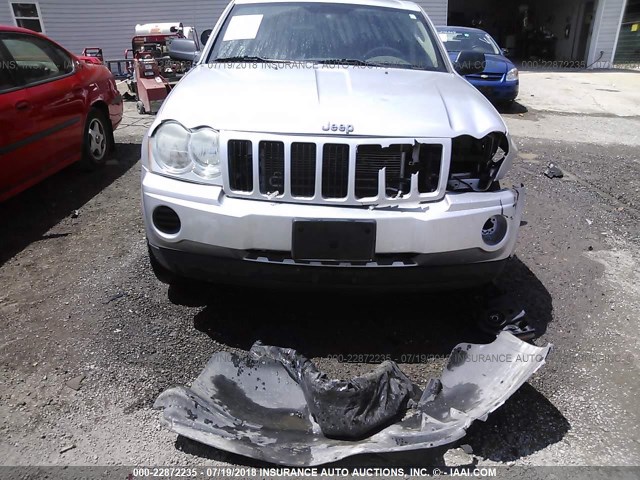 1J8GR48K07C602206 - 2007 JEEP GRAND CHEROKEE LAREDO/COLUMBIA/FREEDOM 银色 照片 6