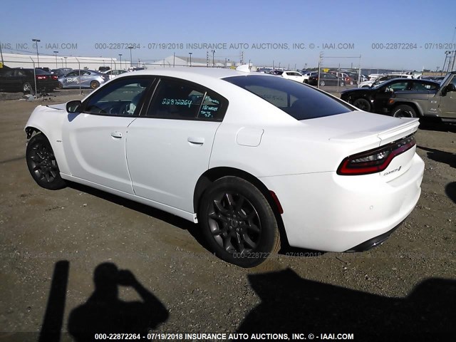 2C3CDXJG2JH254767 - 2018 DODGE CHARGER GT WHITE photo 3