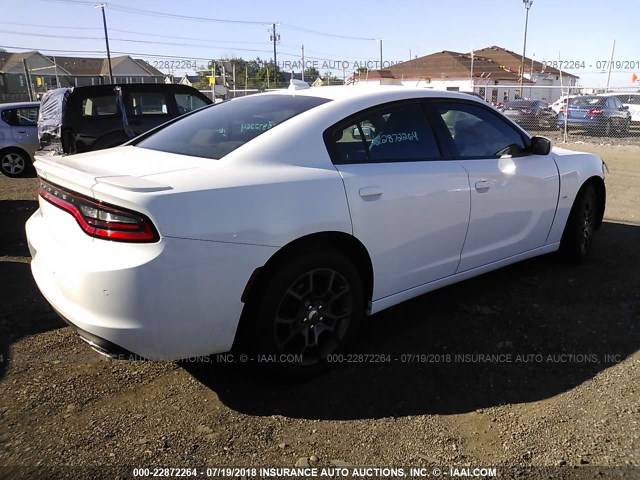 2C3CDXJG2JH254767 - 2018 DODGE CHARGER GT WHITE photo 4