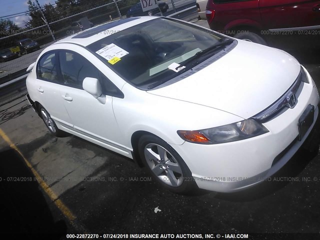 1HGFA16928L051241 - 2008 HONDA CIVIC EXL 白色 照片 1