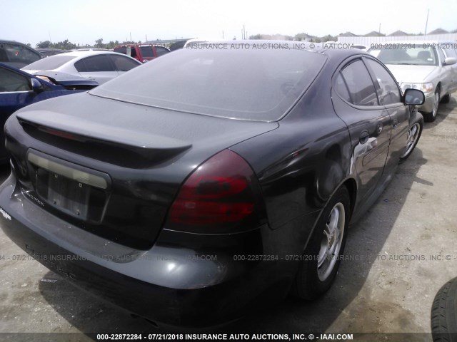 2G2WP522451249094 - 2005 PONTIAC GRAND PRIX BLACK photo 4