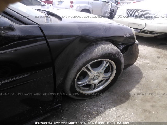 2G2WP522451249094 - 2005 PONTIAC GRAND PRIX BLACK photo 6