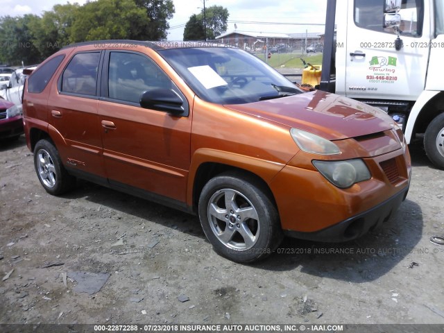 3G7DA03E23S586623 - 2003 PONTIAC AZTEK ORANGE photo 1