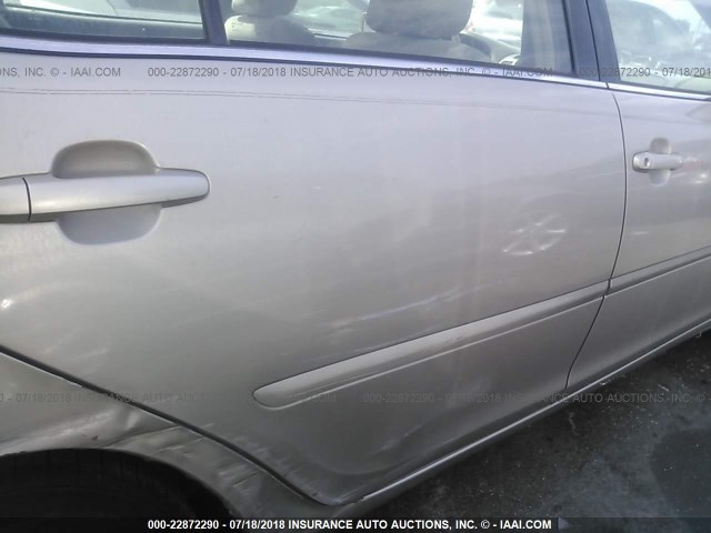 4T1BF32K63U043449 - 2003 TOYOTA CAMRY LE/XLE/SE 金色 照片 6