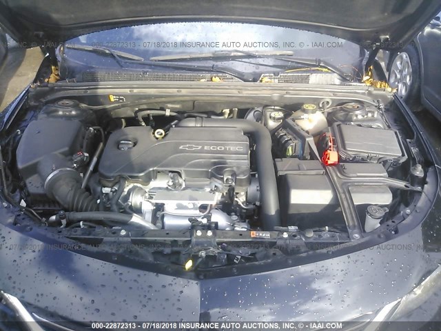 1G1ZB5STXGF336745 - 2016 CHEVROLET MALIBU LS BLACK photo 10