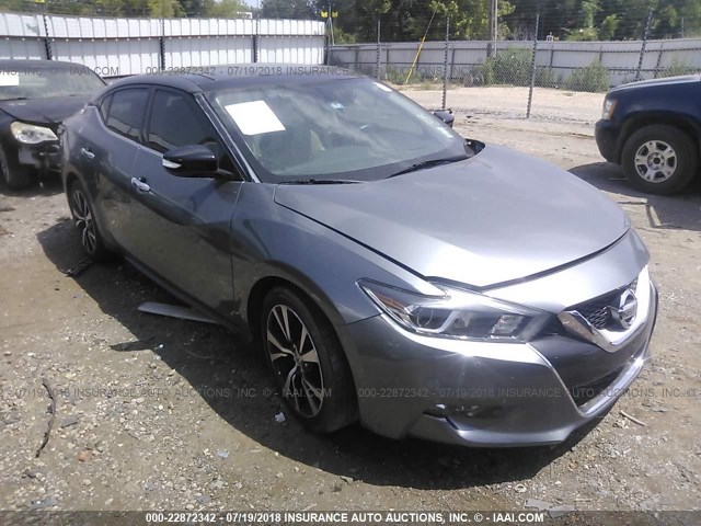 1N4AA6AP1GC380657 - 2016 NISSAN MAXIMA 3.5S/SV/SL/SR/PLAT GRAY photo 1