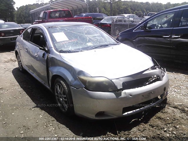 JTKDE177270190141 - 2007 TOYOTA SCION TC SILVER photo 1