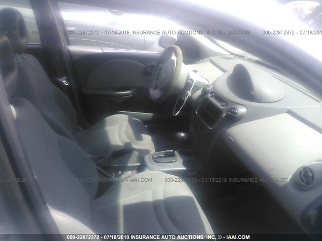 1G8AG52F93Z150164 - 2003 SATURN ION LEVEL 1 SILVER photo 5