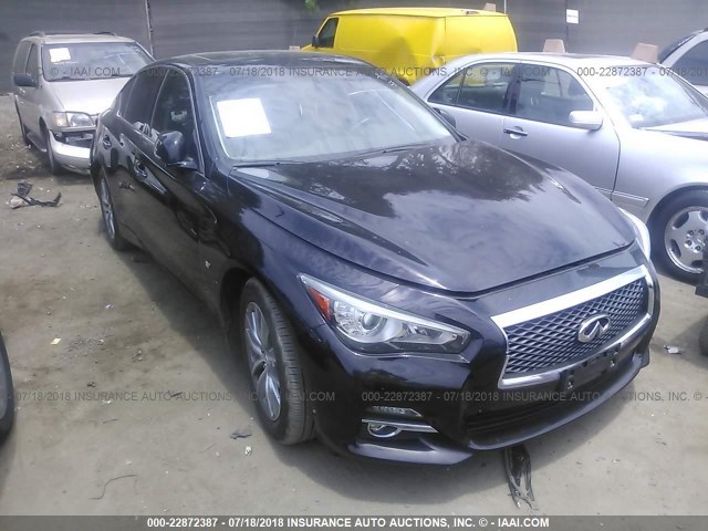 JN1BV7AR2FM423375 - 2015 INFINITI Q50 PREMIUM/SPORT BLACK photo 1