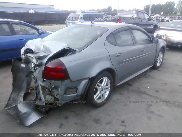 2G2WP552371171969 - 2007 PONTIAC GRAND PRIX GRAY photo 4