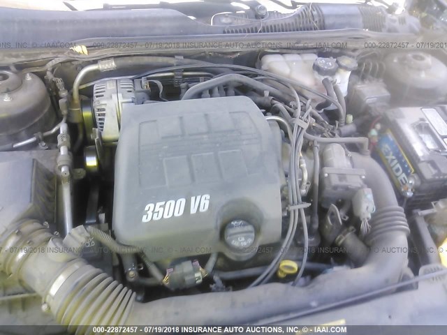 1G1ZT54805F336790 - 2005 CHEVROLET MALIBU LS Dark Blue photo 10