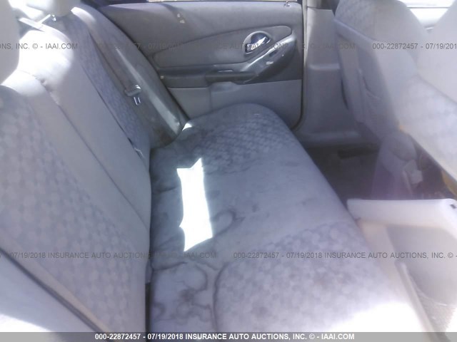 1G1ZT54805F336790 - 2005 CHEVROLET MALIBU LS Dark Blue photo 8