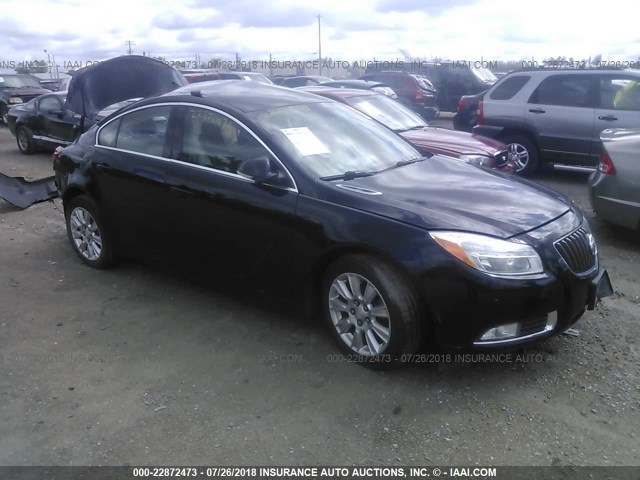2G4GR5ER0C9206420 - 2012 BUICK REGAL 黑色 照片 1