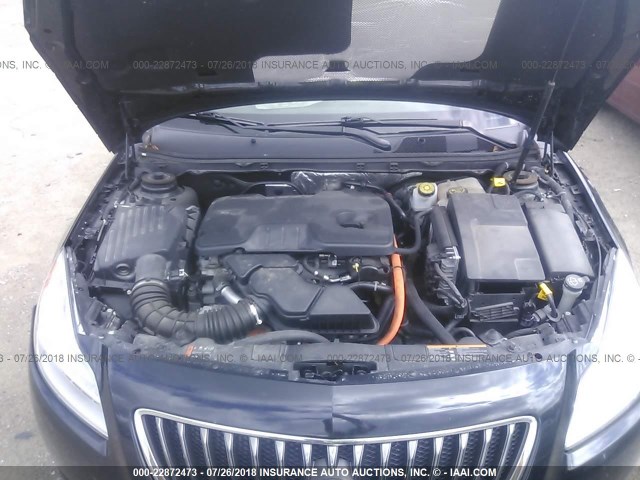 2G4GR5ER0C9206420 - 2012 BUICK REGAL 黑色 照片 10