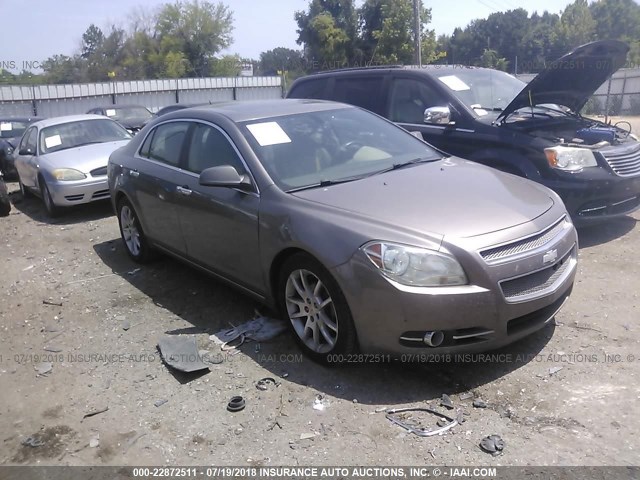 1G1ZE5E76BF175406 - 2011 CHEVROLET MALIBU LTZ 棕色 照片 1
