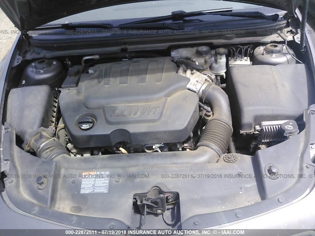 1G1ZE5E76BF175406 - 2011 CHEVROLET MALIBU LTZ 棕色 照片 10