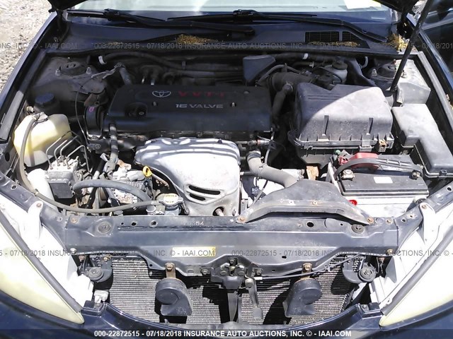 JTDBE32K653027283 - 2005 TOYOTA CAMRY LE/XLE/SE Qara foto 10