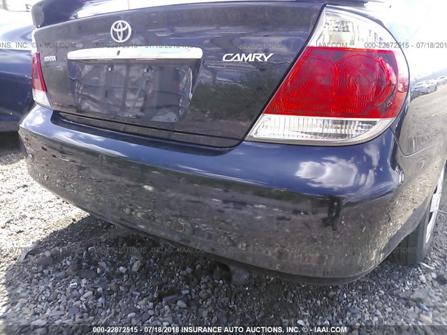JTDBE32K653027283 - 2005 TOYOTA CAMRY LE/XLE/SE Qara foto 6