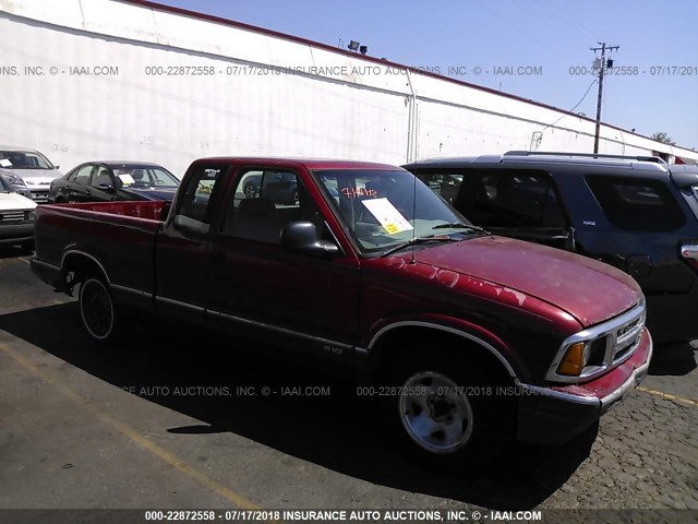 1GCCS19XXT8230499 - 1996 CHEVROLET S TRUCK S10 Qırmızı foto 1