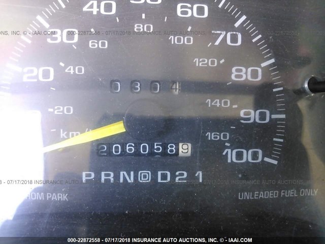 1GCCS19XXT8230499 - 1996 CHEVROLET S TRUCK S10 Qırmızı foto 7