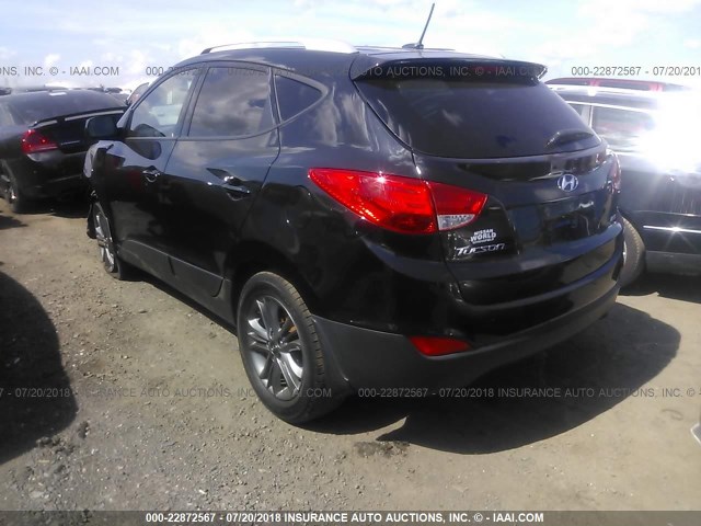 KM8JUCAG7FU966767 - 2015 HYUNDAI TUCSON LIMITED/SE BLACK photo 3