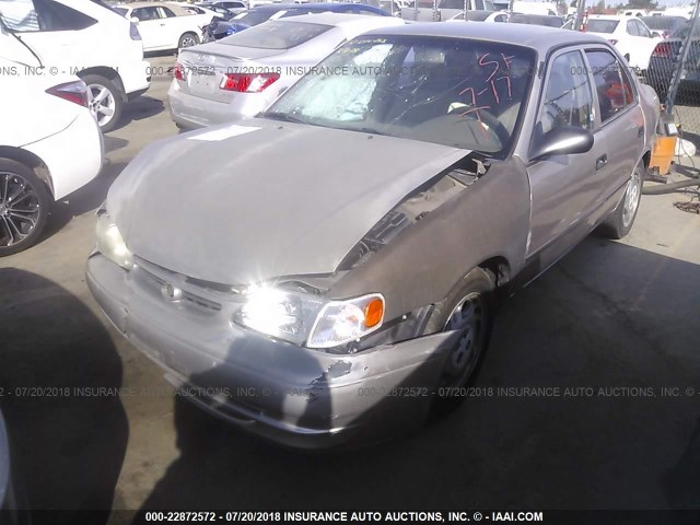 1NXBR12E8YZ373476 - 2000 TOYOTA COROLLA VE/CE/LE 棕色 照片 2