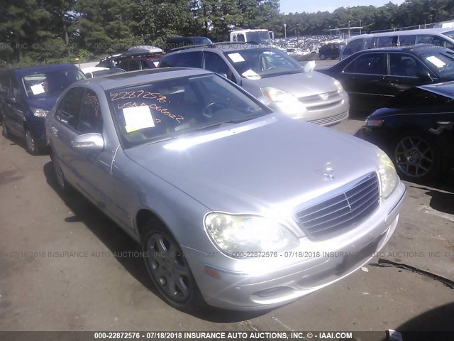 WDBNG83J96A480271 - 2006 MERCEDES-BENZ S 430 4MATIC SILVER photo 1