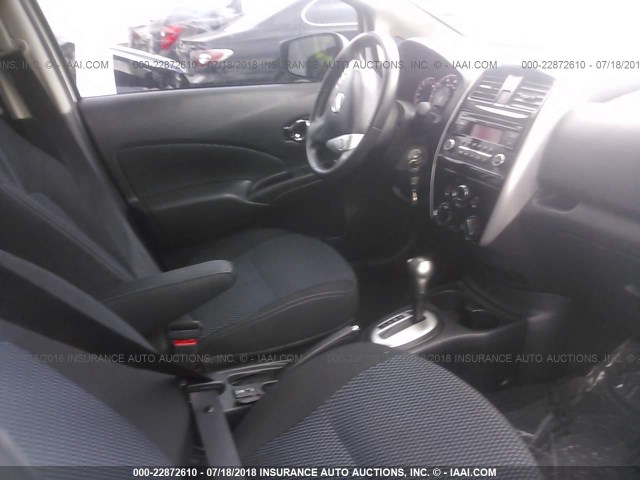 3N1CE2CP8FL404021 - 2015 NISSAN VERSA NOTE S/S PLUS/SV/SL/SR WHITE photo 5