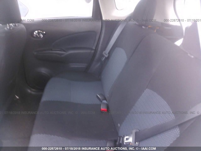 3N1CE2CP8FL404021 - 2015 NISSAN VERSA NOTE S/S PLUS/SV/SL/SR WHITE photo 8