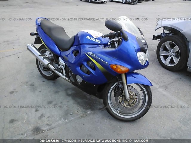 JS1GN79A512100860 - 2001 SUZUKI GSX600 F BLUE photo 1