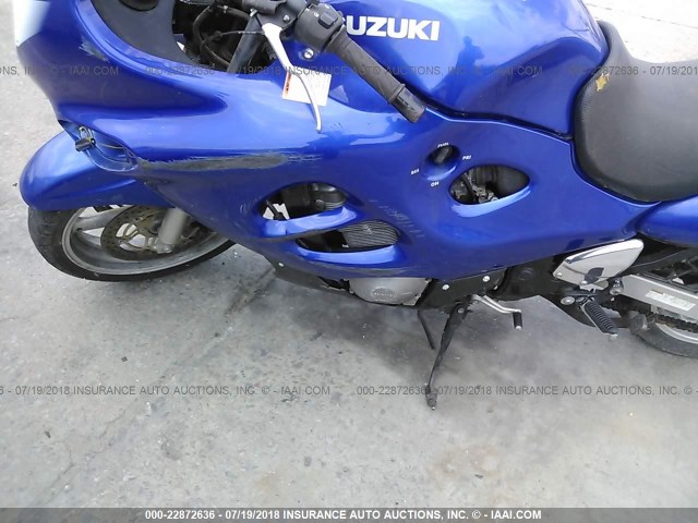 JS1GN79A512100860 - 2001 SUZUKI GSX600 F BLUE photo 9