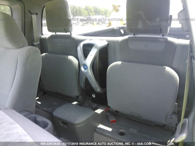 5TETX22N29Z635182 - 2009 TOYOTA TACOMA ACCESS CAB Silber Foto 8