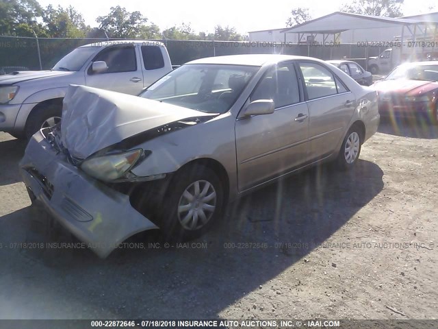 4T1BE32K55U072334 - 2005 TOYOTA CAMRY LE/XLE/SE Qızıl foto 2