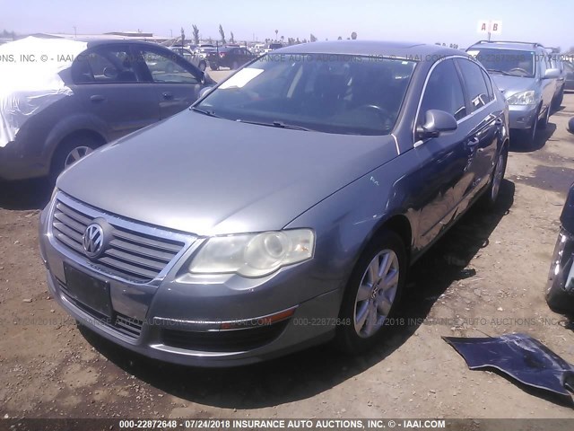 WVWEK93C26P201408 - 2006 VOLKSWAGEN PASSAT 2.0T LUXURY GRAY photo 2