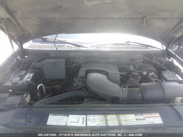 5LMFU28L7WLJ01464 - 1998 LINCOLN NAVIGATOR BLACK photo 10