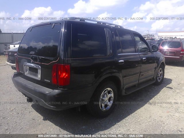 5LMFU28L7WLJ01464 - 1998 LINCOLN NAVIGATOR BLACK photo 4