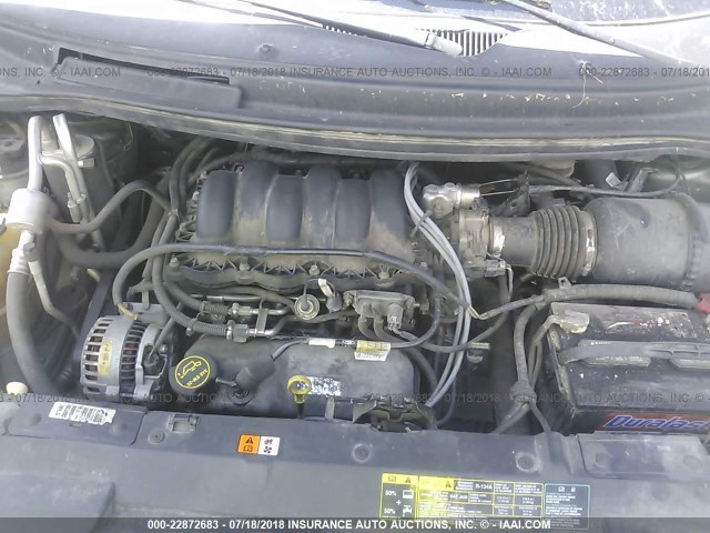 2FMZA52433BB44609 - 2003 FORD WINDSTAR SE GREEN photo 10