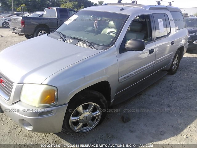 1GKET12S146172255 - 2004 GMC ENVOY XUV SILVER photo 2