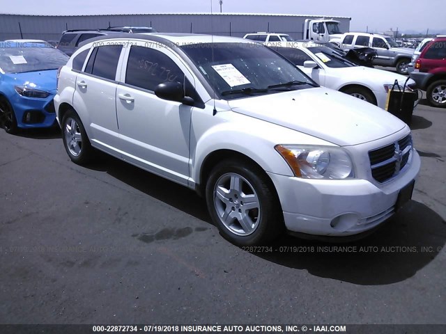 1B3CB3HA1AD604397 - 2010 DODGE CALIBER MAINSTREET WHITE photo 1