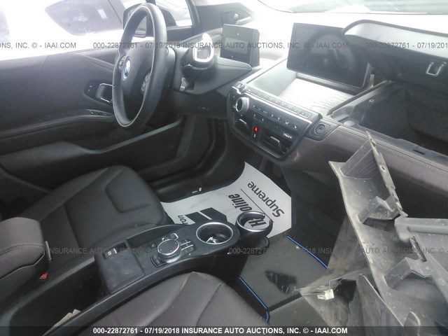 WBY1Z8C53HV889910 - 2017 BMW I3 REX BLACK photo 5