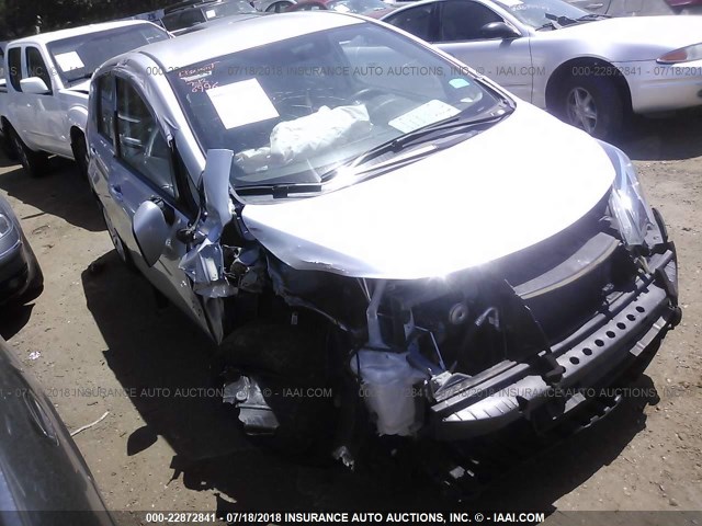 3N1CE2CP1HL355702 - 2017 NISSAN VERSA NOTE S/S PLUS/SV/SL/SR SILVER photo 1