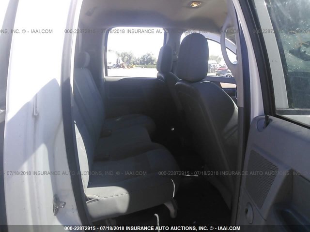 3D7KS28A07G818500 - 2007 DODGE RAM 2500 ST/SLT 白色 照片 8